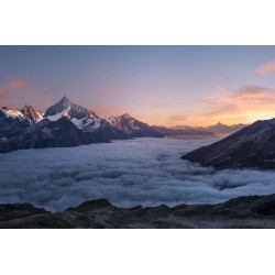 Plakat "The adventure begins" A3 w ramce