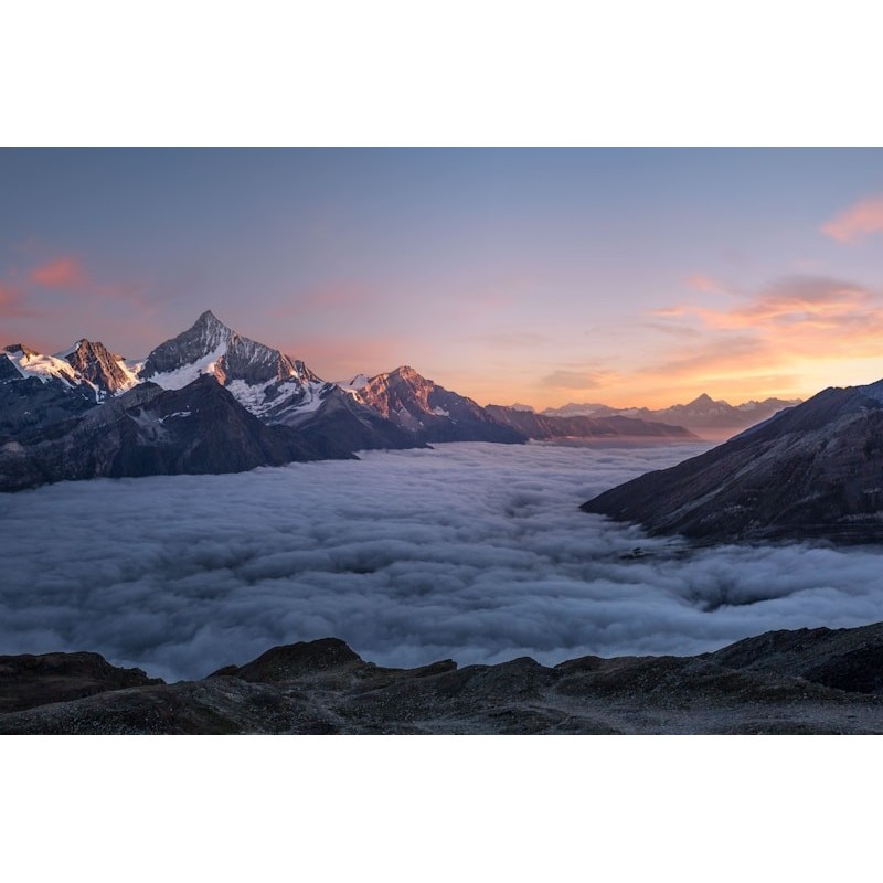 Plakat "The adventure begins" A3 w ramce